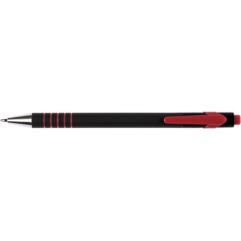 Q-CONNECT stylo Lambda, 0,5 mm, pointe moyenne, rouge