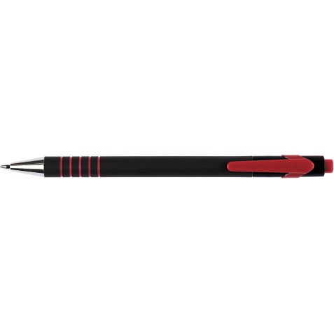 Q-CONNECT stylo Lambda, 0,5 mm, pointe moyenne, rouge