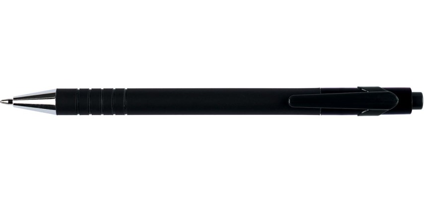Q-CONNECT balpen Lambda, 0,5 mm, medium punt, zwart