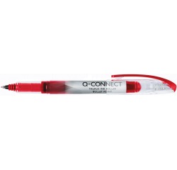 Q-CONNECT Taurus roller à encre liquide, rouge