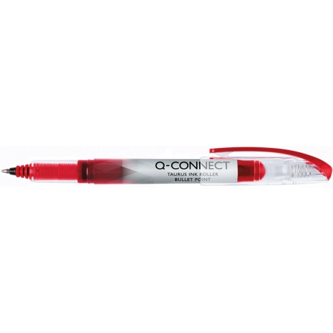 Q-CONNECT Taurus roller à encre liquide, rouge