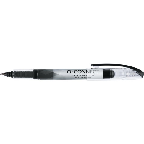 Q-CONNECT Taurus liquid ink roller, zwart