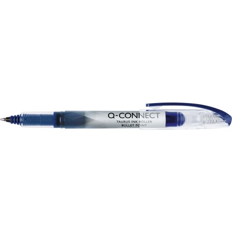 Q-CONNECT Taurus roller à encre liquide, bleu