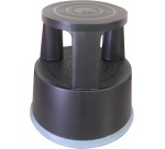 Q-CONNECT tabouret, plastique, noir