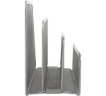 Q-CONNECT Silver Metal Letter Holder in 3 Parts