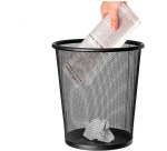 Q-CONNECT papiermand 19 liter metaal zwart