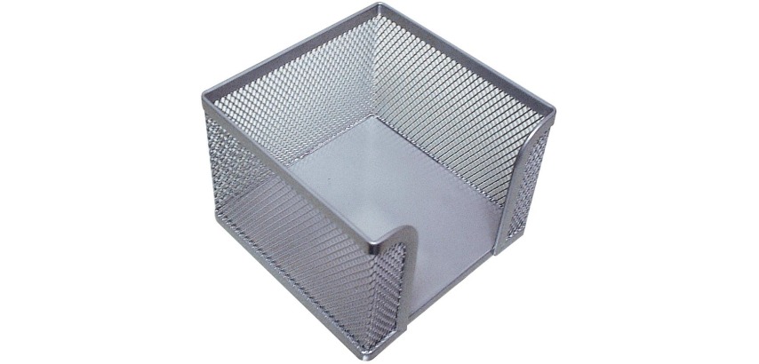 Q-CONNECT memo cube métal argent