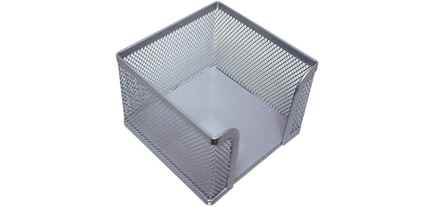 Q-CONNECT memo cube métal argent