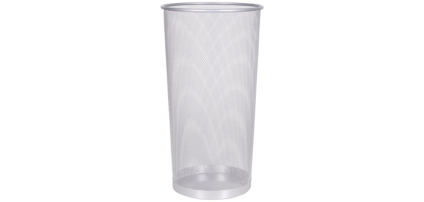 Q-CONNECT parapluhouder, 22,6 liter, metaal, zilver