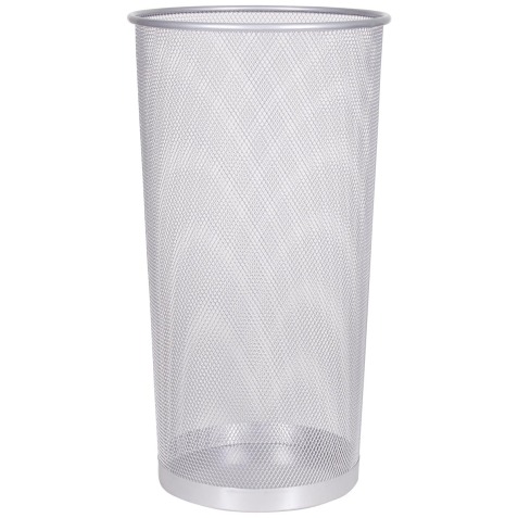 Q-CONNECT parapluhouder, 22,6 liter, metaal, zilver