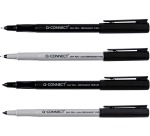 Q-CONNECT marqueur OHP, permanent, fine, noir
