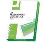 Q-CONNECT Kopierpapier, Format A4, 80 g, Packung mit 500 Blatt, weiß