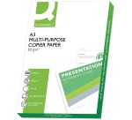 Q-CONNECT papier reprographique, ft A3, 80 g, paquet de 500 feuilles, blanc
