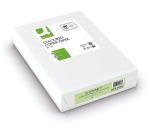 Q-CONNECT gekleurd kopieerpapier, A4, 80g, pak van 500 vel, lichtgroen