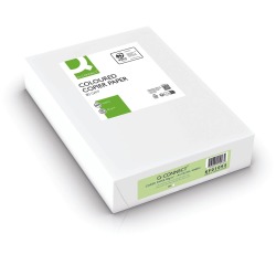En_papel color q-connect din a4 80 gr verde paquete de 500 hojas