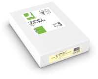 Q-CONNECT papier reprographique couleur, A4, 80g, paquet de 500 feuilles, jaune clair