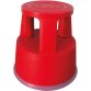 Q-CONNECT tabouret plastique rouge