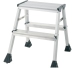 Q-CONNECT escabeau en aluminium, 2 marches