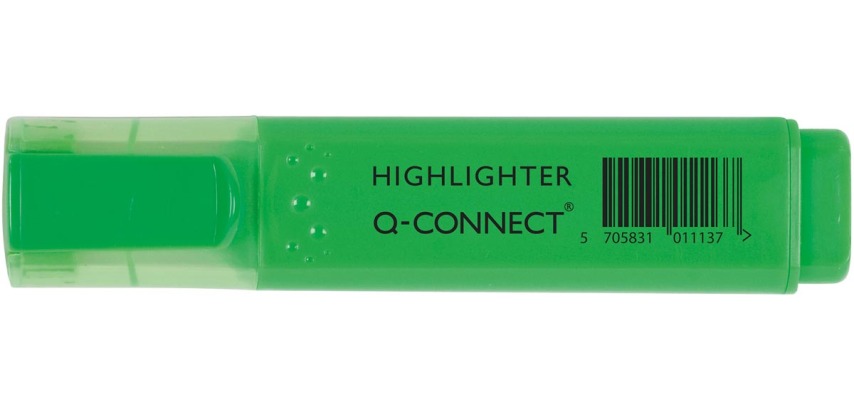 Q-CONNECT highlighter, green
