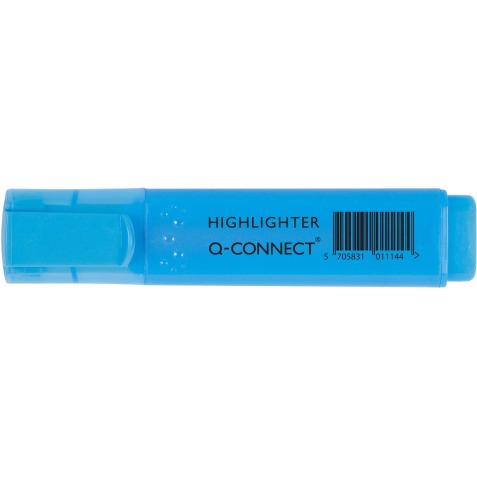 Q-CONNECT markeerstift, blauw