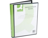 Q-CONNECT showalbum personaliseerbaar A4 40 tassen zwart