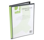 Q-CONNECT individuell anpassbare Dokumentenhülle A4 20 Hüllen schwarz