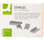 Q-CONNECT agrafes 24-6, galvanisé, boîte de 1000 pièces