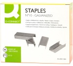 Q-CONNECT agrafes n°10, galvanisé, boîte de 1000 pièces