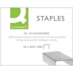 EN_Grapas q-connect nº10 galvanizadas caja de 1000 unidades