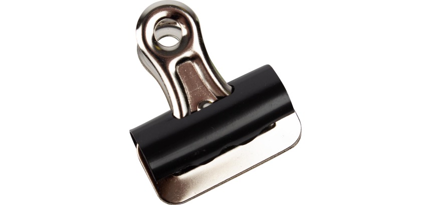 Q-CONNECT bulldogclip, zwart, 32 mm, doos van 10 stuks