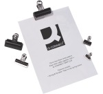 Q-CONNECT bulldog clip, black, 51 mm, box of 10 pieces