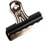 Q-CONNECT bulldog clip, black, 51 mm, box of 10 pieces