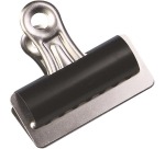Q-CONNECT bulldog clip, black, 70 mm, box of 10 pieces