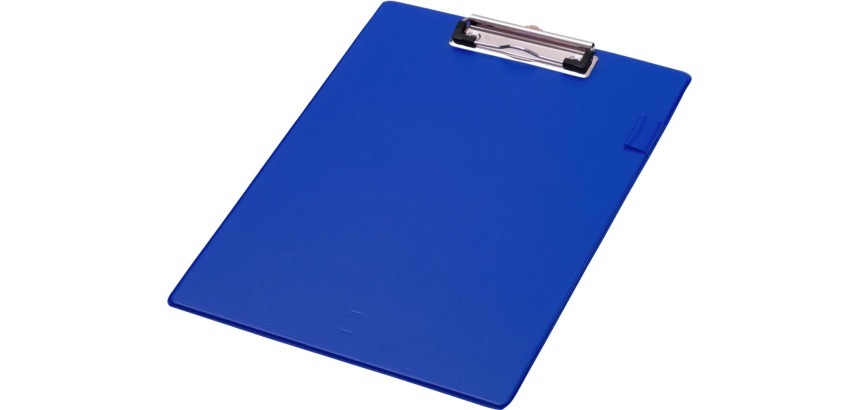 Q-CONNECT clipboard, PP, A4 size, blue