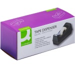 Q-CONNECT plakbandafroller, voor rollen 19 mm x 33 m, zwart