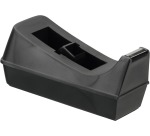 Q-CONNECT plakbandafroller, voor rollen 19 mm x 33 m, zwart