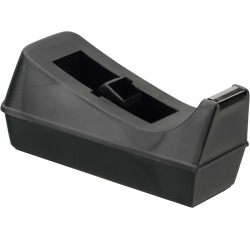 Q-CONNECT plakbandafroller, voor rollen 19 mm x 33 m, zwart