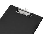 Q-CONNECT klemplaat, PP, ft A4, zwart