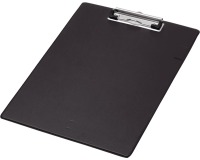 Q-CONNECT plaque à pince, PP, ft A4, noir