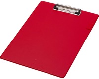 Q-CONNECT plaque à pince, PP, ft A4, rouge