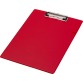 Q-CONNECT klemplaat, PVC, ft A4,rood