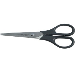 DE_Tijera oficina q-connect inoxidable 7\" -17 cm -blister