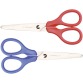 Q-CONNECT ciseaux, 13 cm, anneaux symétriques, sous blister