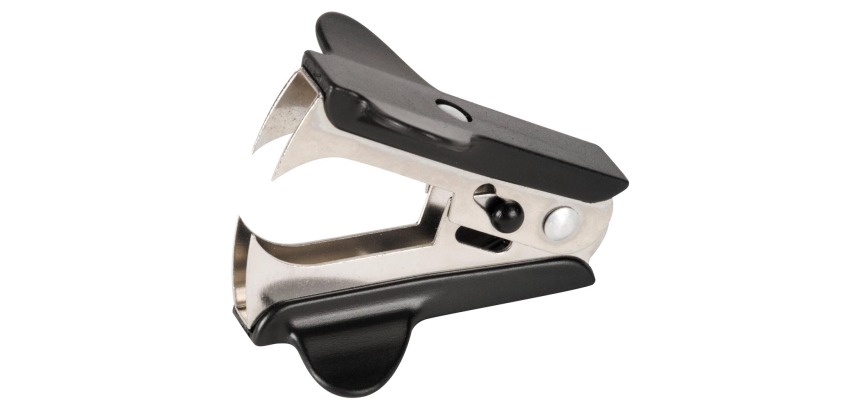 Q-CONNECT staple remover, black