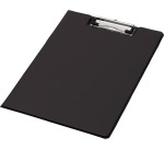 Q-CONNECT klemplaat, PP, ft A4, dubbel, zwart