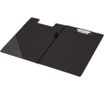 Q-CONNECT klemplaat, PP, ft A4, dubbel, zwart