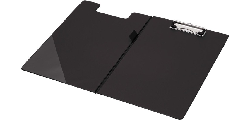 Q-CONNECT clipboard, PP, A4 size, double, black