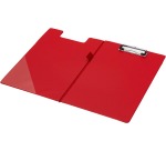 Q-CONNECT clipboard, PP, A4 size, double, red