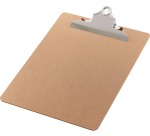 Q-CONNECT clipboard, rigid cardboard, A4 size, portrait, brown