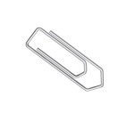 Q-CONNECT all-purpose clips, 26 mm, box of 2000 pieces